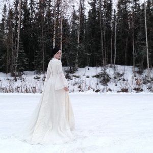 Antique 60s Gunne Sax Style Bridal Gown